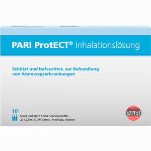 Pari Protect Inhalationslösung mit Ectoin 10x2.5ml Ampullen 10 x 2.5 ml - ab 7,10 €