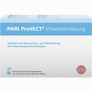 Pari Protect Inhalationslösung mit Ectoin 60x2.5ml Ampullen 60 x 2.5 ml - ab 31,47 €