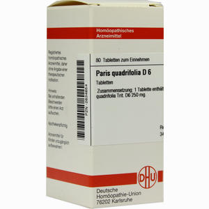 Paris Quadrifol D6 Tabletten 80 Stück - ab 8,88 €