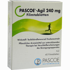 Pascoe- Agil 240mg Filmtabletten 40 Stück - ab 0,00 &euro;