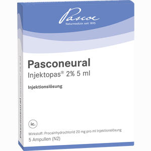 Pasconeural Injektopas 2 % 5 Ml Injektionslösung 50 Stück - ab 65,02 €