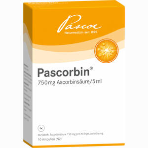 Pascorbin Injektions- Lösung Ampullen 10 x 5 ml - ab 12,02 €