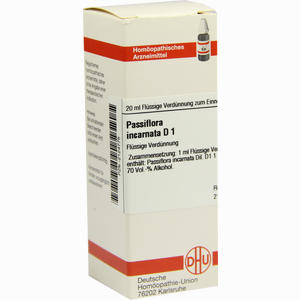 Passiflora Incarnata D 1 Dilution 20 ml - ab 8,87 €