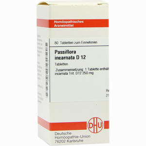 Passiflora Incarnata D12 Tabletten 80 Stück - ab 9,31 €