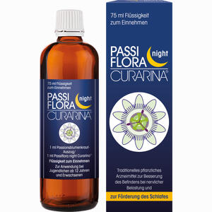 Passiflora Night Curarina 75 ml - ab 10,36 €