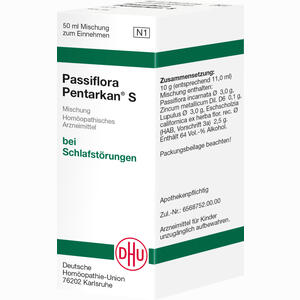 Passiflora Pentarkan S Liquidum 50 ml - ab 12,32 €