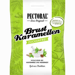 Pectoral Brustkaramellen zuckerfrei Beutel Bonbon 60 g - ab 1,38 €