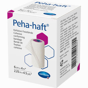 Peha- Haft Latexfrei Fixierbinde 6cmx4m  1 Stück - ab 0,00 &euro;
