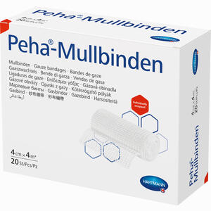 Peha- Mullbinde 4cmx4m  1 Stück - ab 1,07 €