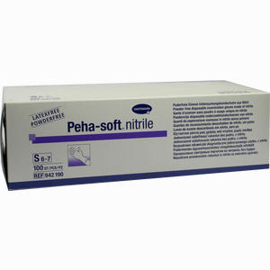 Peha- Soft Nitrile Untersuchungshandschuhe Gr. S Unsteril Puderfrei  100 Stück - ab 12,85 €