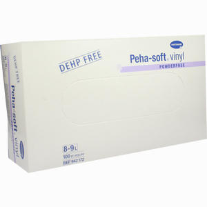 Peha Soft Vinyl Handschuhe Puderfrei Gr. L  100 Stück - ab 4,56 &euro;
