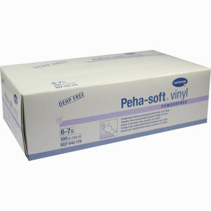 Peha Soft Vinyl Handschuhe Puderfrei Gr. S Klein  100 Stück - ab 6,09 &euro;