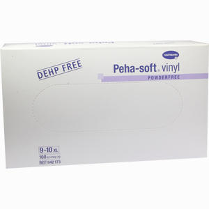 Peha- Soft Vinyl Untersuchungshandschuhe Unsteril Puderfrei Xl  100 Stück - ab 4,52 €