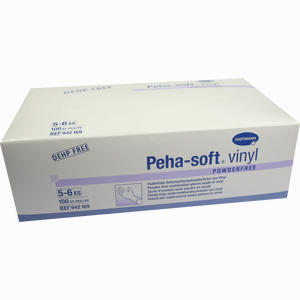 Peha- Soft Vinyl Untersuchungshandschuhe Unsteril Puderfrei Xs  100 Stück - ab 7,26 €
