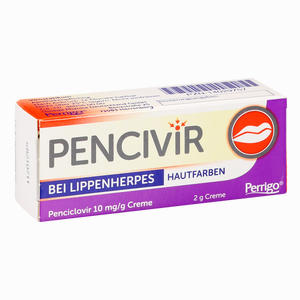 Pencivir bei Lippenherpes Creme Hautfarben 1%  2 g - ab 7,75 €