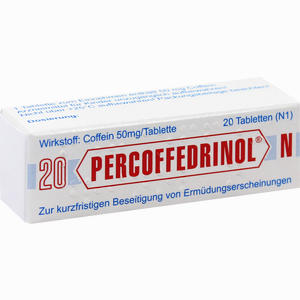Percoffedrinol N Tabletten 20 Stück - ab 2,97 €