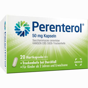 Abbildung von Perenterol 50mg Kapseln 20 Stück Abbildung von Perenterol 50mg Kapseln 20 Stück