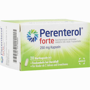Perenterol Forte 250mg Kapseln 20 Stück - ab 12,44 €