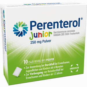 Abbildung von Perenterol Junior 250mg Pulver  10 Stück Abbildung von Perenterol Junior 250mg Pulver  10 Stück