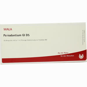 Periodontium Gl D5 Ampullen 10 x 1 ml - ab 0,00 &euro;