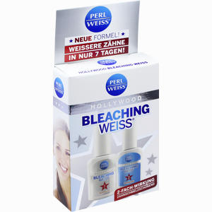 Perlweiss Bleaching Weiss Hollywood Zahngel 2 x 10 ml Perlweiss Bleaching Weiss Hollywood Zahngel 2 x 10 ml