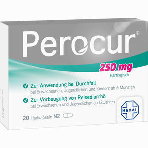 Perocur 250mg Hartkapseln  20 Stück - ab 6,29 €