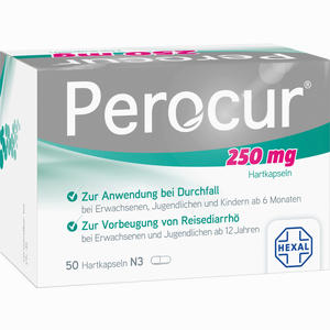 Perocur 250mg Hartkapseln  50 Stück - ab 16,52 €