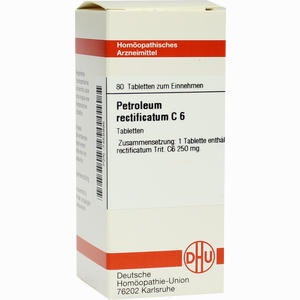 Petroleum Rectificatum C6 Tabletten  80 Stück - ab 8,88 &euro;