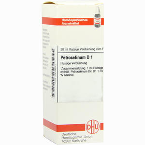 Petroselinum D 1 Dilution 20 ml - ab 9,08 €