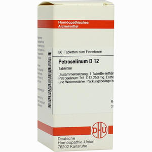 Petroselinum D12 Tabletten 80 Stück - ab 0,00 &euro;
