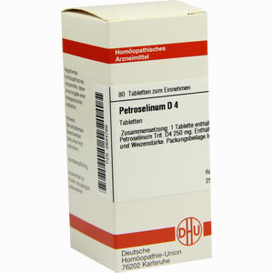 Petroselinum D4 Tabletten 80 Stück - ab 0,00 &euro;