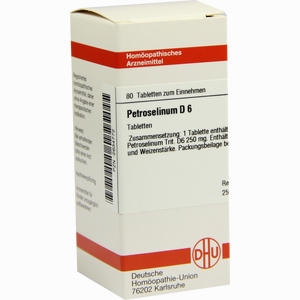Petroselinum D6 Tabletten 80 Stück - ab 8,87 €