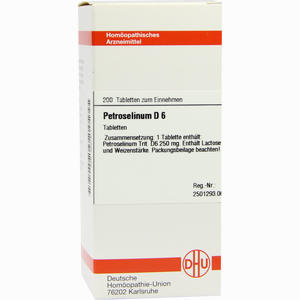 Petroselinum D6 Tabletten 200 Stück - ab 0,00 &euro;