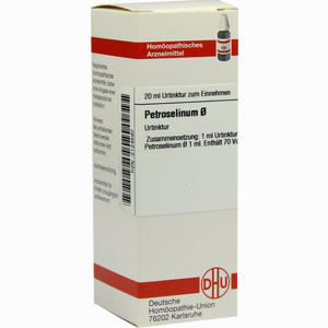 Petroselinum Urtinktur Dilution 20 ml - ab 11,29 €