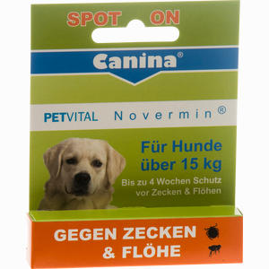 Petvital Novermin für Hunde über 15kg Vet. Fluid 4 ml - ab 3,58 €