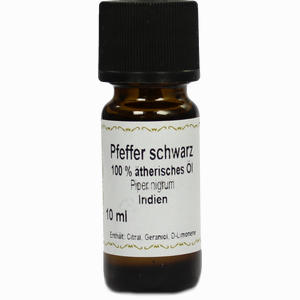 Pfeffer Schwarz 100% ätherisches Öl  10 ml - ab 0,00 €