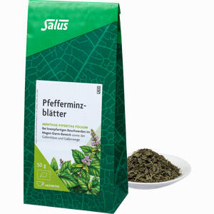 Pfefferminzblätter Arzneitee Bio Salus Tee 50 g - ab 2,99 €