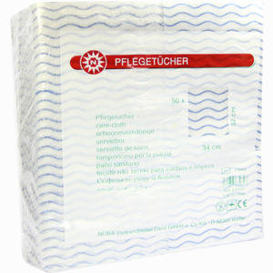Pflegetücher 32x34cm  50 Stück - ab 4,67 €