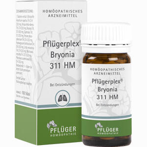 Pflügerplex Bryonia 311 Hm Tabletten 100 Stück - ab 8,66 €