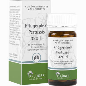 Pflügerplex Pertussis 320 H Tabletten 100 Stück - ab 8,70 €