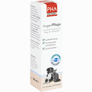 Pha Augenpflege für Hunde und Katzen Tropfen 20 ml - ab 9,52 €