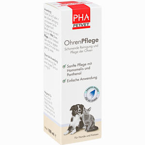 Pha Ohrenpflege für Hunde Tropfen 100 ml - ab 10,17 €