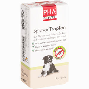Pha Spot- Ontropfen für Hunde  2 x 2 ml - ab 8,30 €
