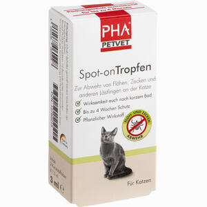Pha Spot- Ontropfen für Katzen  2 x 1.5 ml - ab 7,78 €
