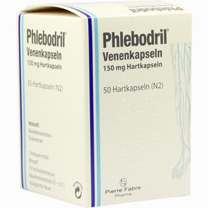 Phlebodril Venenkapseln Hartkapseln  50 Stück - ab 0,00 €