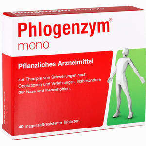 Phlogenzym Mono Tabletten 40 Stück - ab 26,20 €
