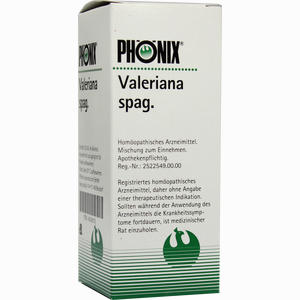 Phönix Valeriana Spag. Tropfen 100 ml - ab 16,81 €