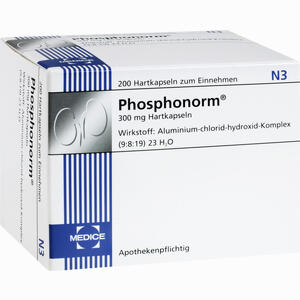 Phosphonorm Kapseln 200 Stück - ab 82,58 €
