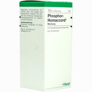 Phosphor Homaccord Tropfen 100 ml - ab 22,39 €