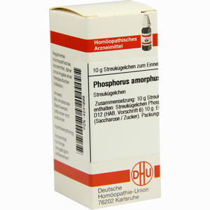 Phosphorus Amorph D12 Globuli 10 g - ab 8,25 €
